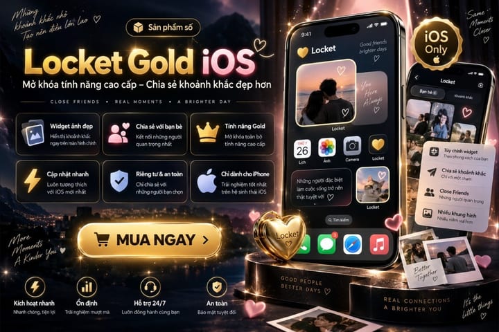 [BHF] Locket Gold 1 Năm. Quay video 30s