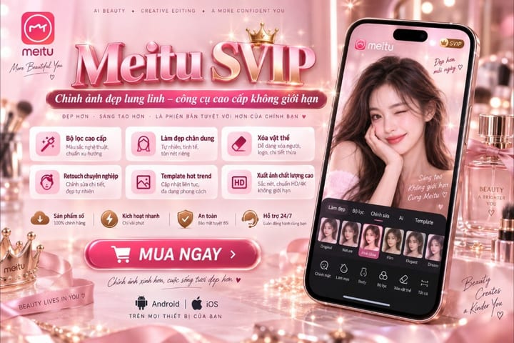 Meitu SVip - Meitu Svip 1M (W25D)