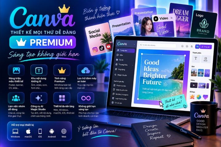 [KBH] Canva Edu 3 Năm
