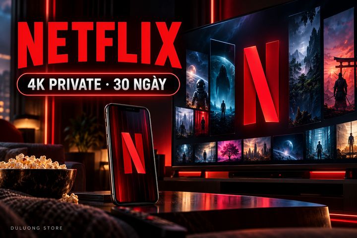 [BHF] Netflix - Slot Netflix 4K Private 30D