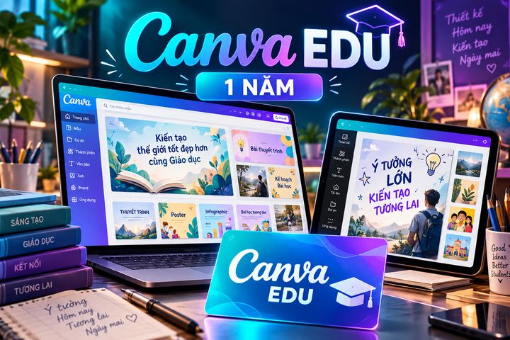 [BHF] Canva Edu 1 Năm